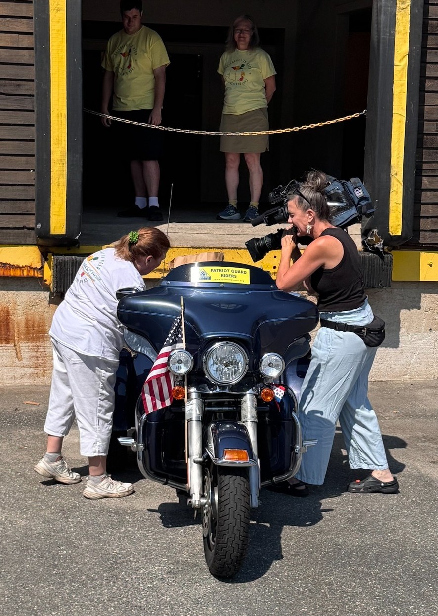 Read more about the article Check out WCVB Channel 5 Boston’s Chronicle segment highlighting our amazing volunteer, Andrea!